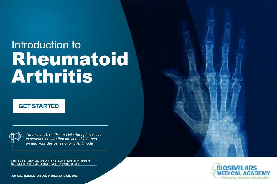 Introduction to Rheumatoid Arthitis